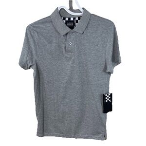 The Original Brooklyn Men’s Small Grey Polo Short Sleeve Shirt New With Tags